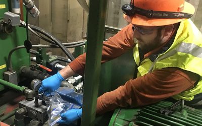 Hydraulic unit failures no match for trained & certified lubrication team