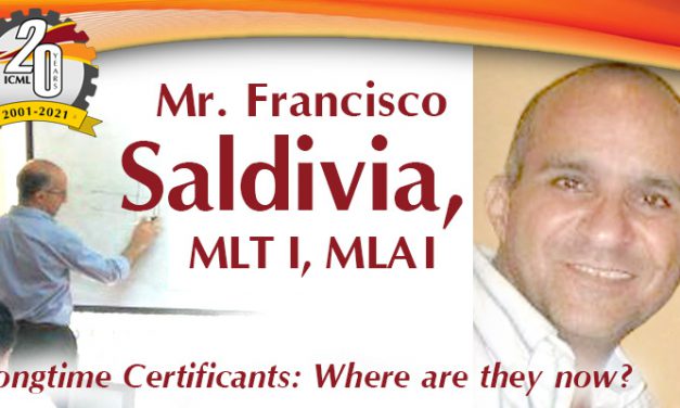 Where Are They Now? Meet Francisco Saldivia, MLT I, MLA I