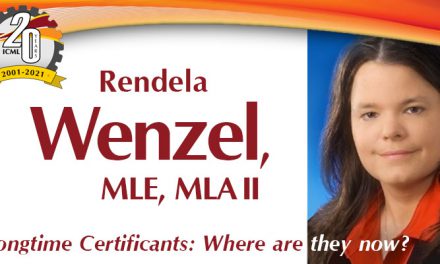 Where Are They Now? Meet Rendela Wenzel, MLE, MLA II