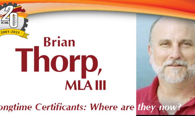 Where Are They Now? Meet Brian Thorp, MLA III