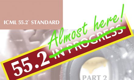 Status update for ICML 55.2 Standard, Q1 2023