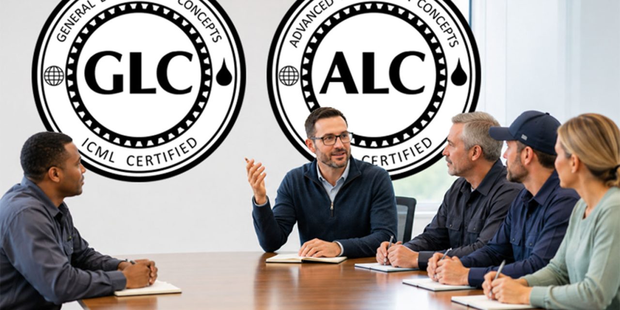 ICML redefines the lubrication workforce with launch of groundbreaking GLC and ALC certification series